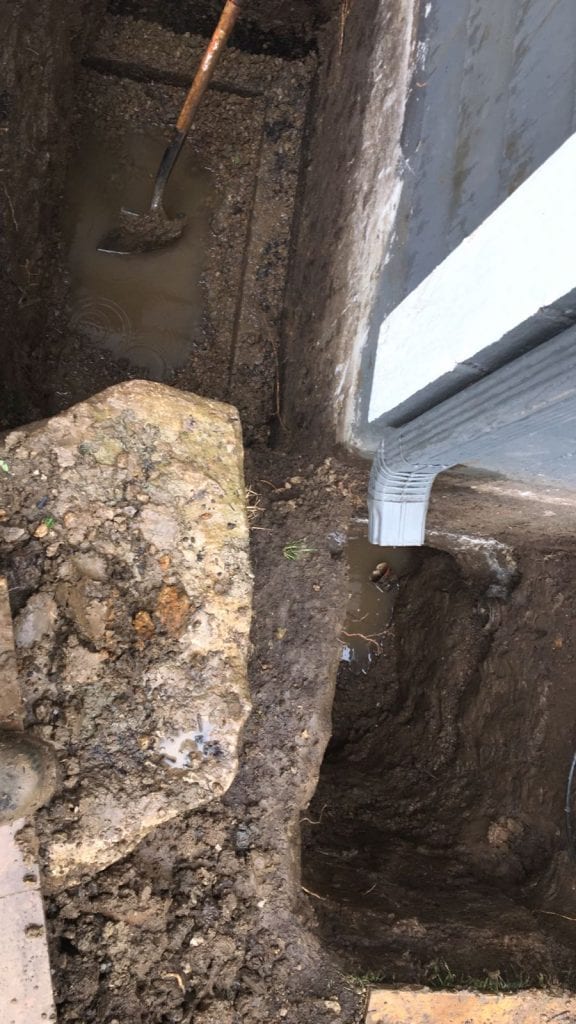 Piering Installation in Olathe KC Waterproofing and Foundation Repair