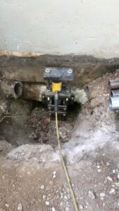Photo of a push pier