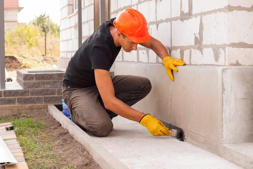how to fix sunken concrete