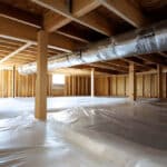 Crawl space insulation